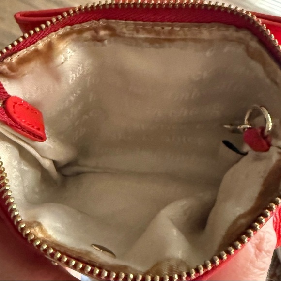 Kate Spade Red Bow Coin Purse~VTG ♠️ - Picture 6 of 7
